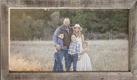 Thick Barnwood Custom Photo Frames