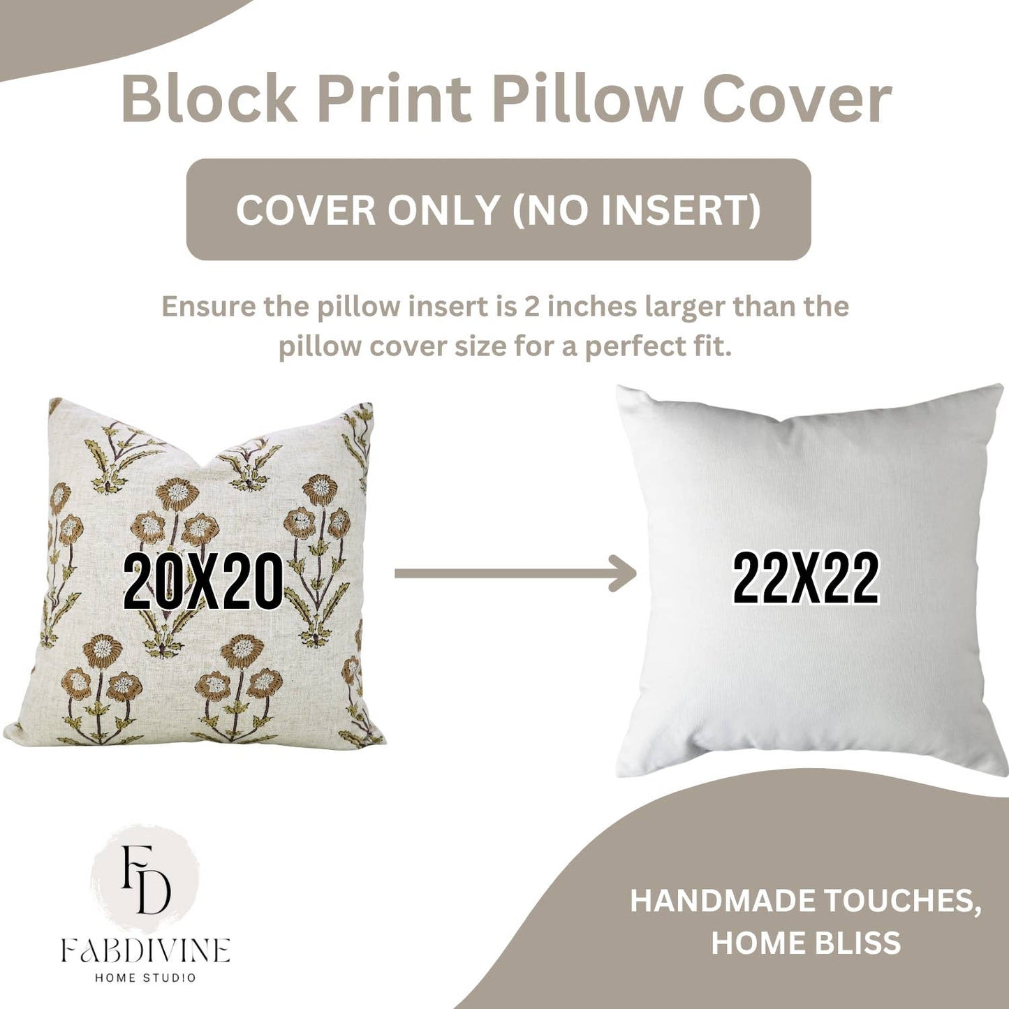 Yellow Floral Pillow