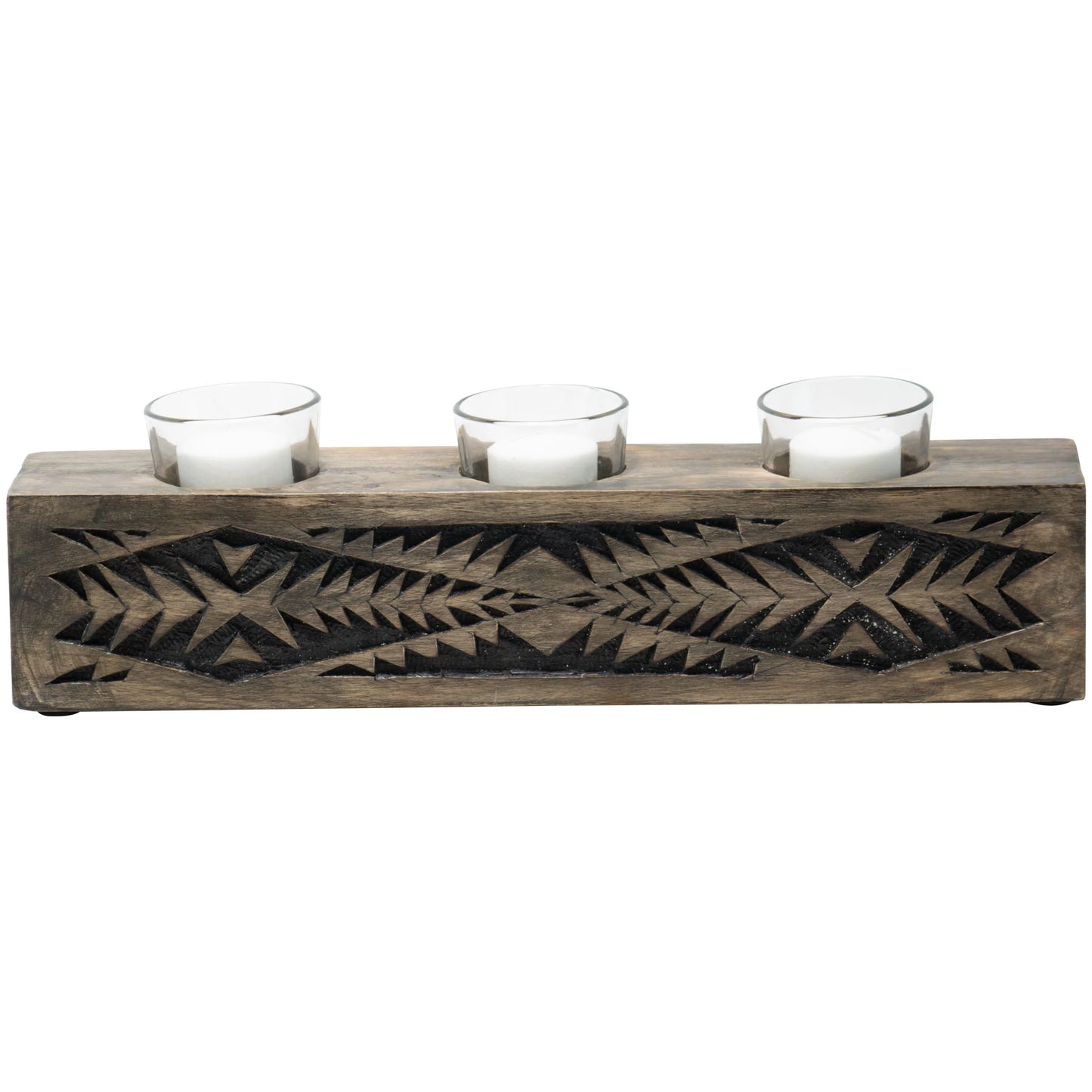 Wood Votive Holder
