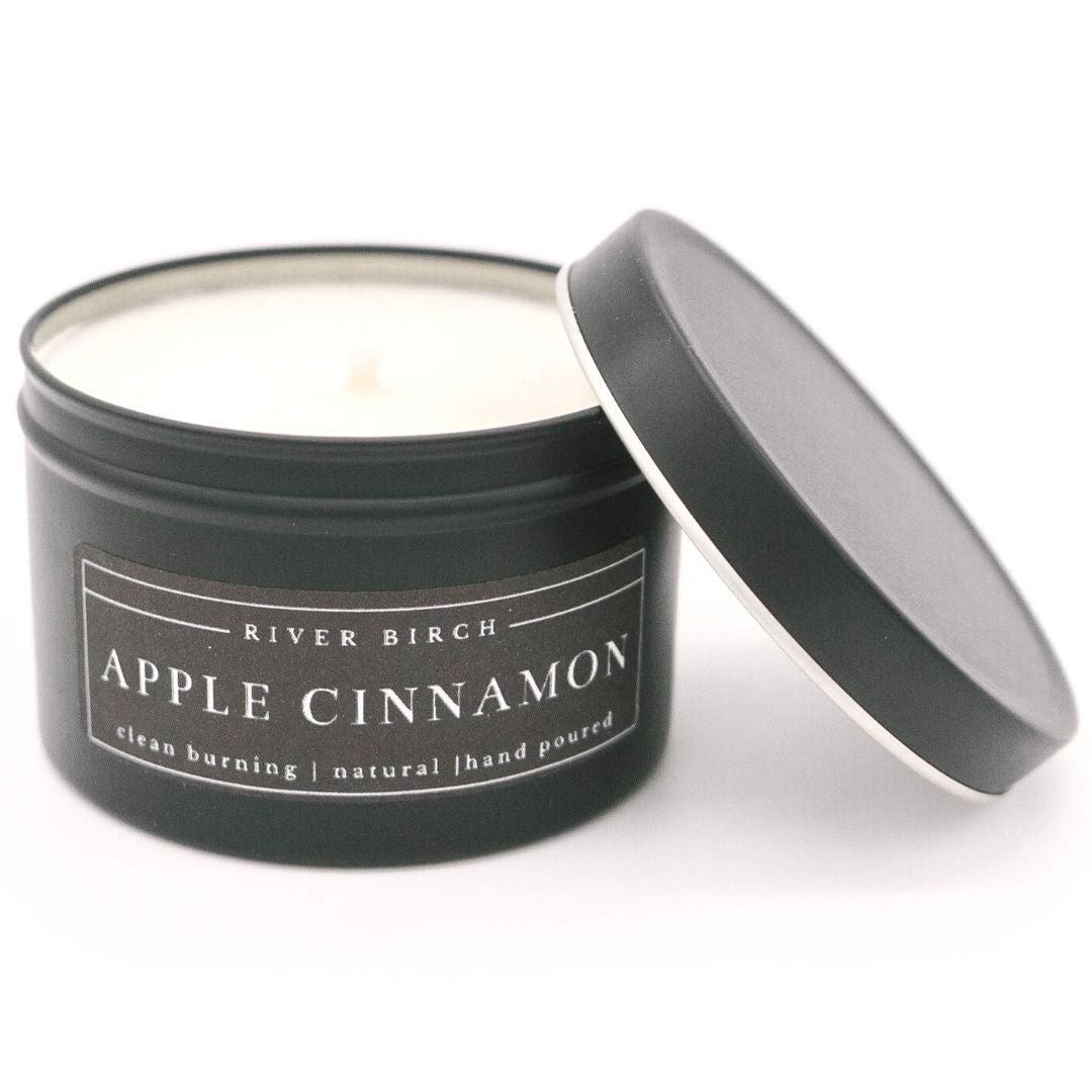 Harvest Black Tin Soy Candles