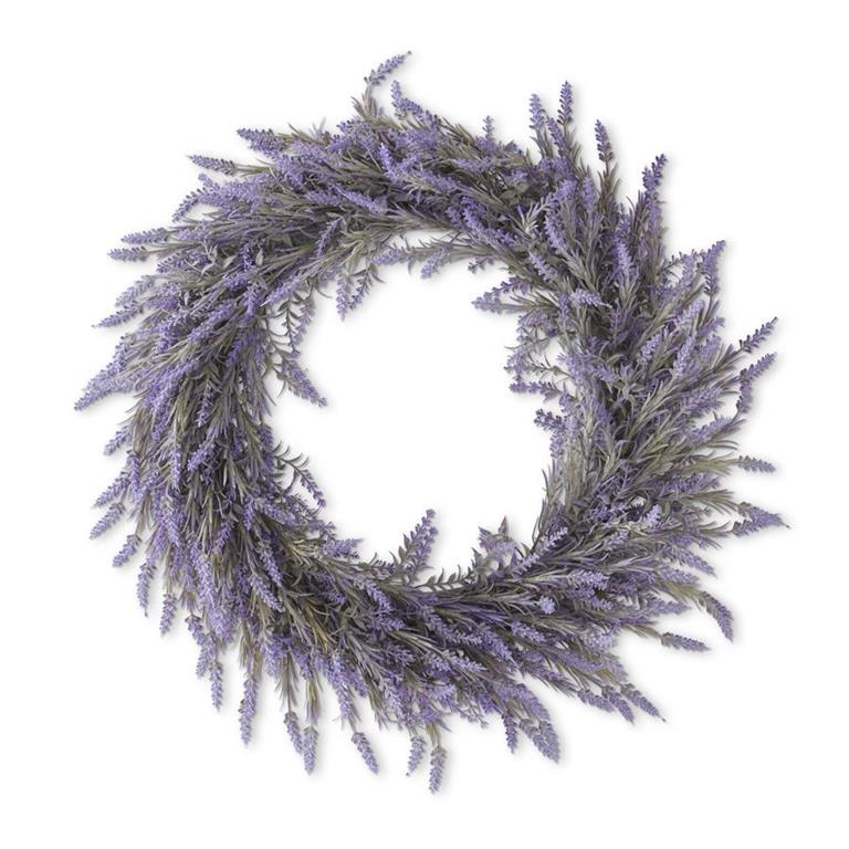 Lavender Wreath