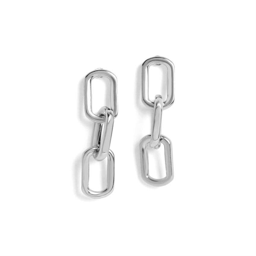 Chain Link Drop Earrings