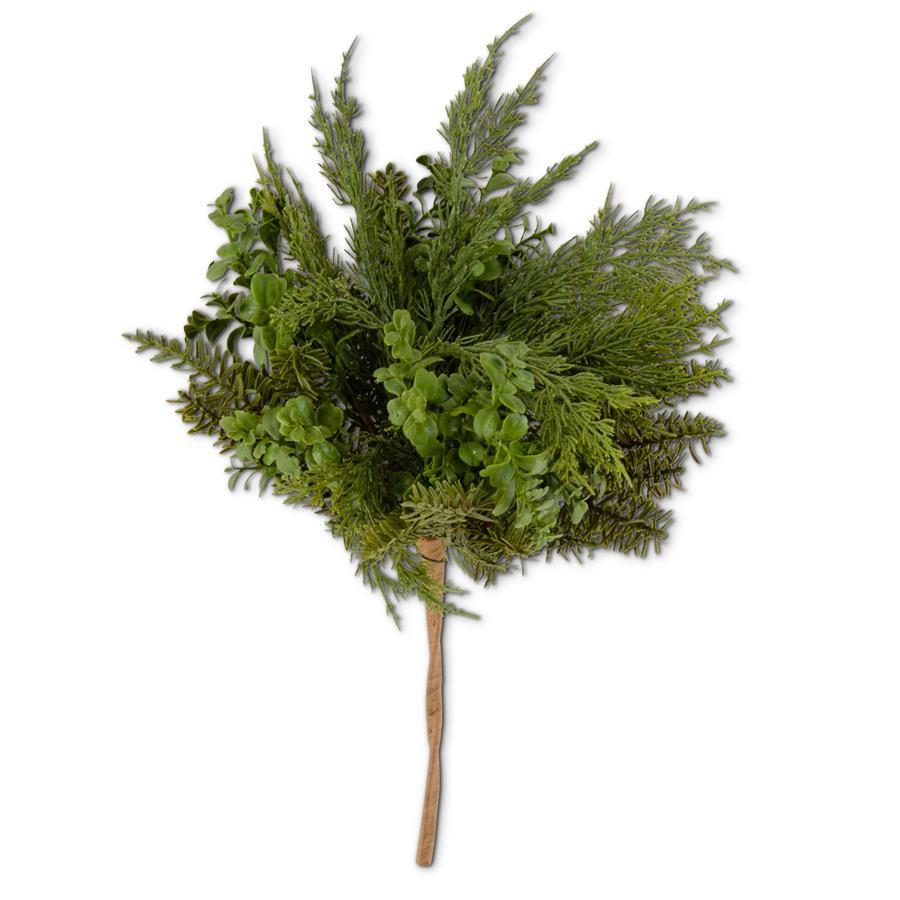 Boxwood and Pine Bush