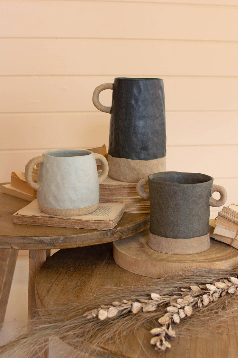 Bohemian Handle Vases