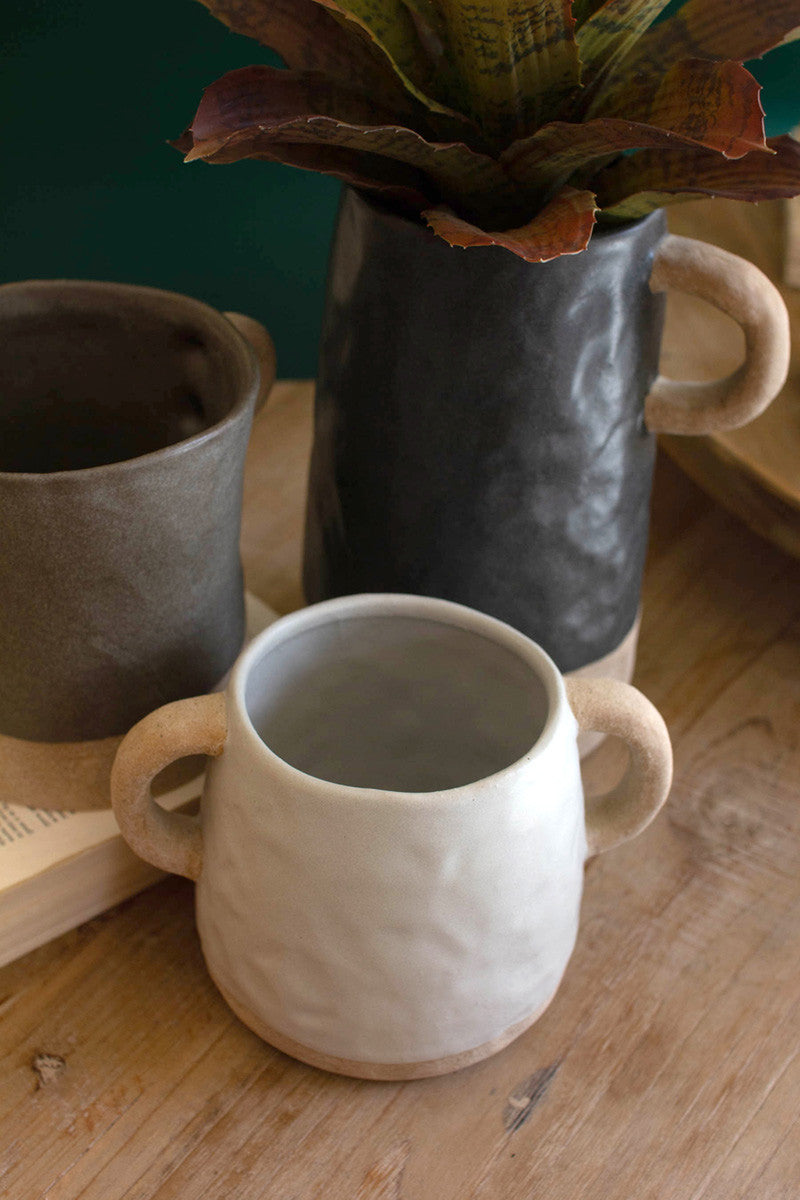 Bohemian Handle Vases