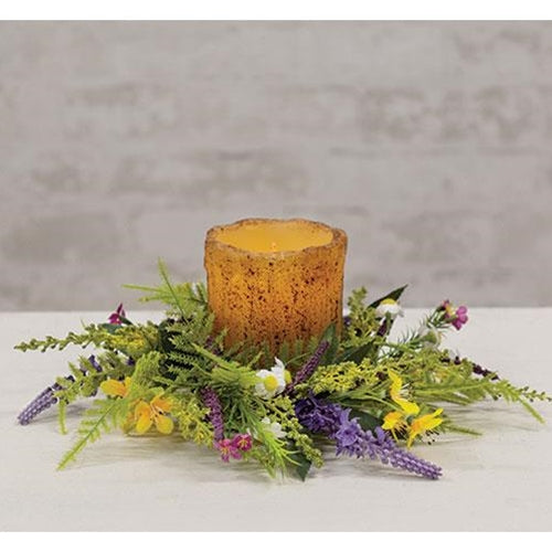 Floral Candle Ring