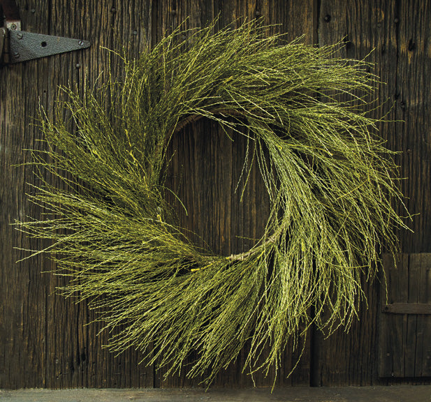Wispy Long Blade Wreath