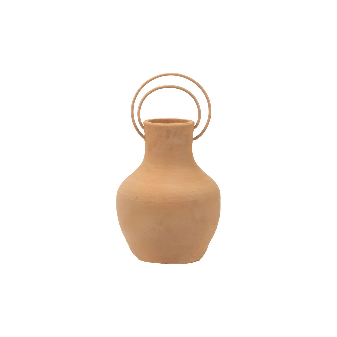 Handle Terracotta Vase