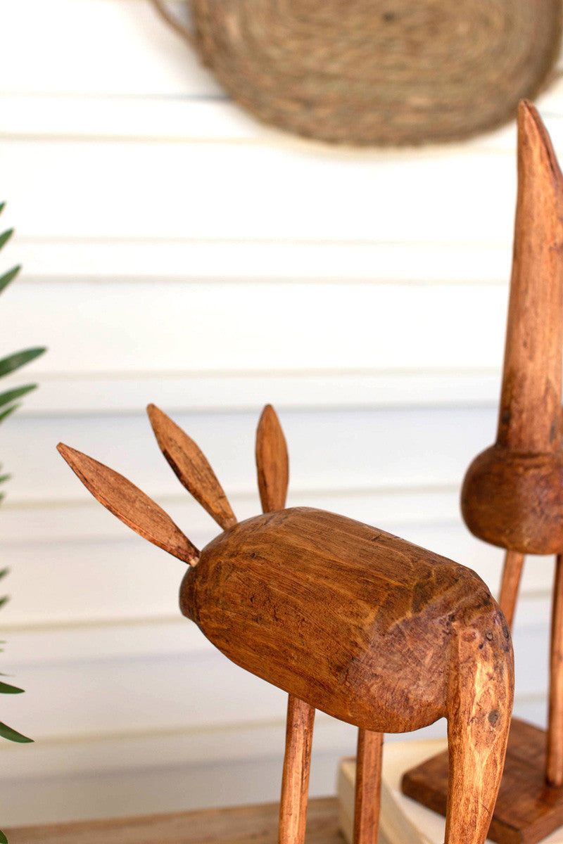 Artisanal Wooden Birds