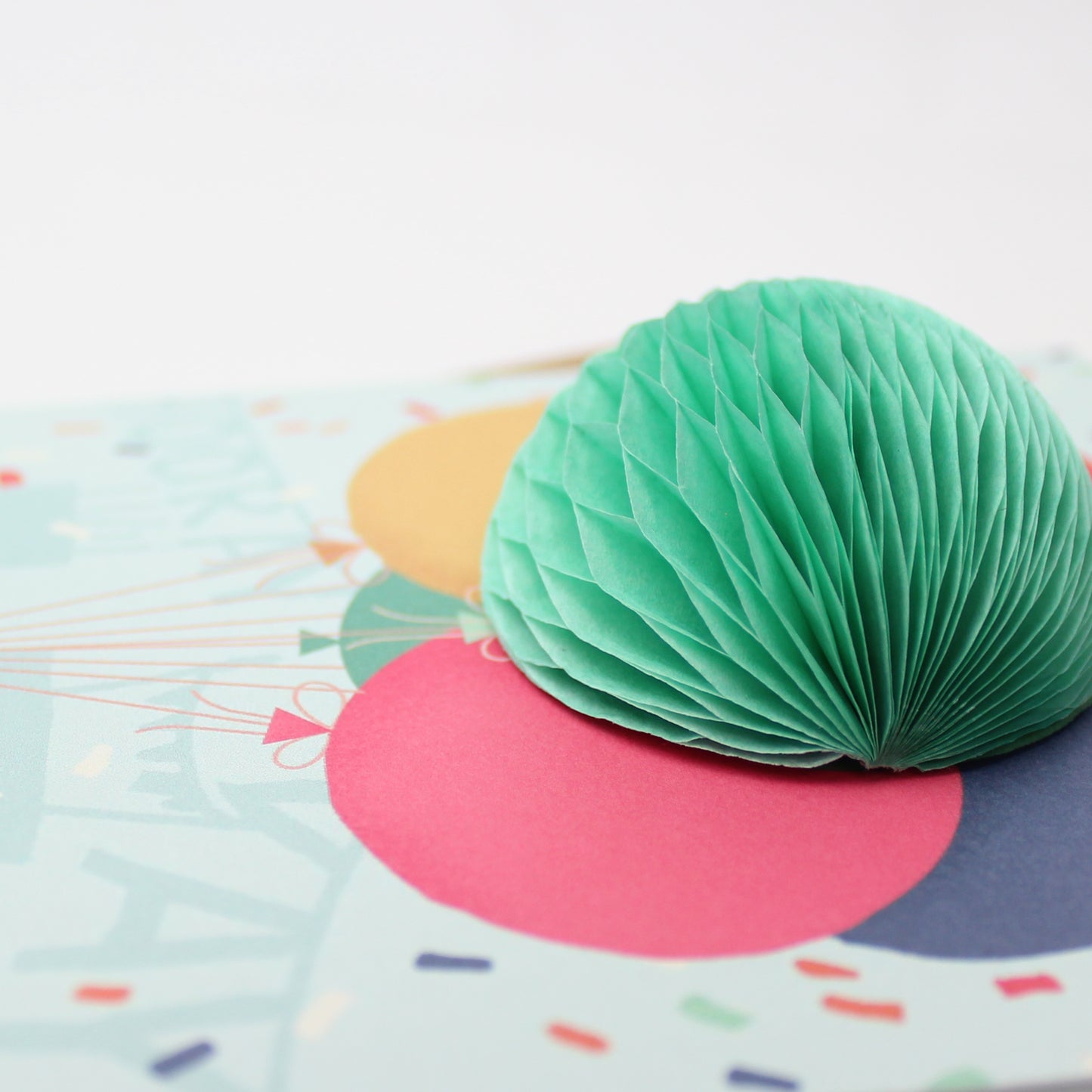 Balloon Bunch Pop-up Card