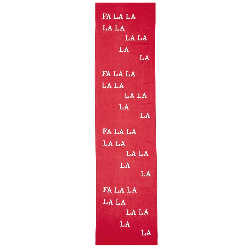 Table Runner Fa La La La