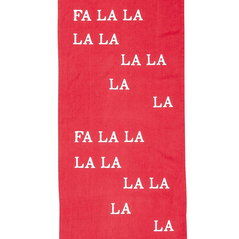 Table Runner Fa La La La