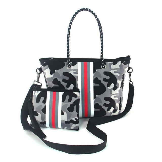 Neoprene Handbag Set - 3 Colors