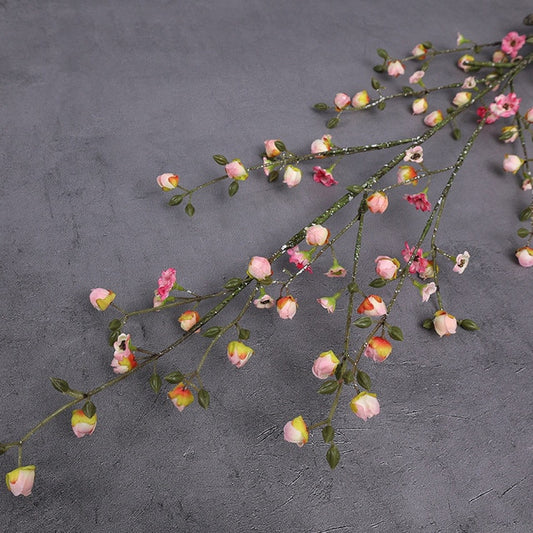 Peach Tree Bud Branch