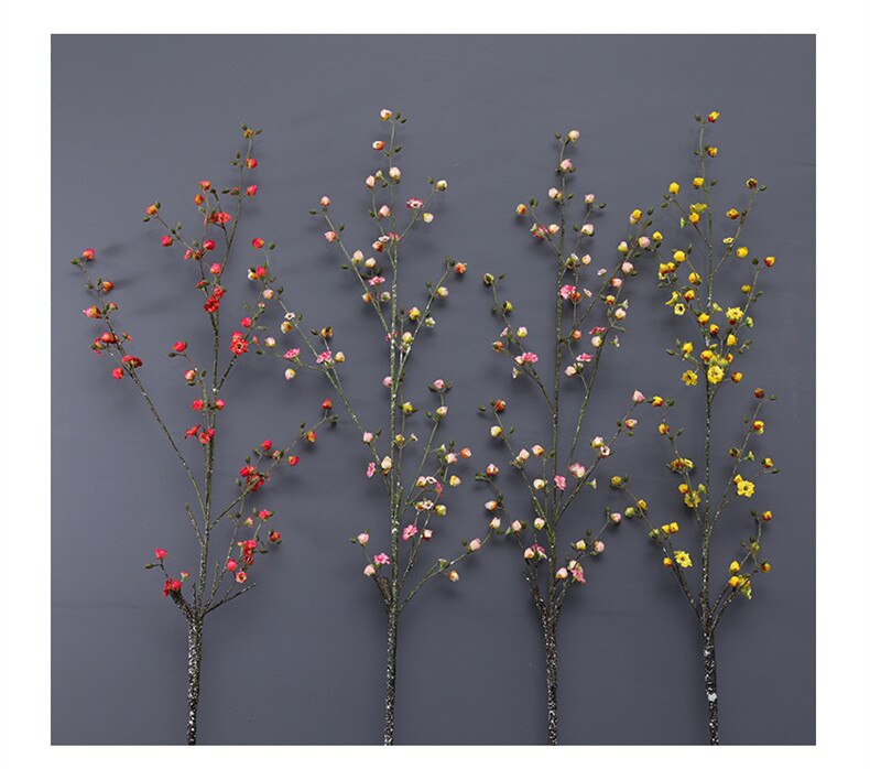Peach Tree Bud Branch