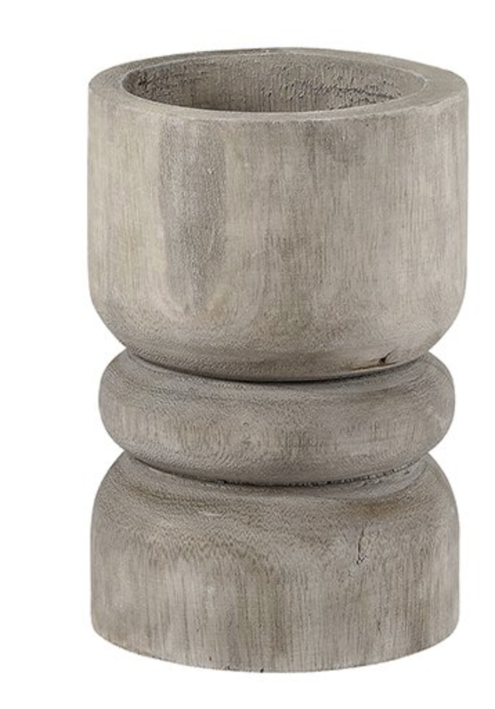 Succulent Pillar - Paulownia Wood - Medium