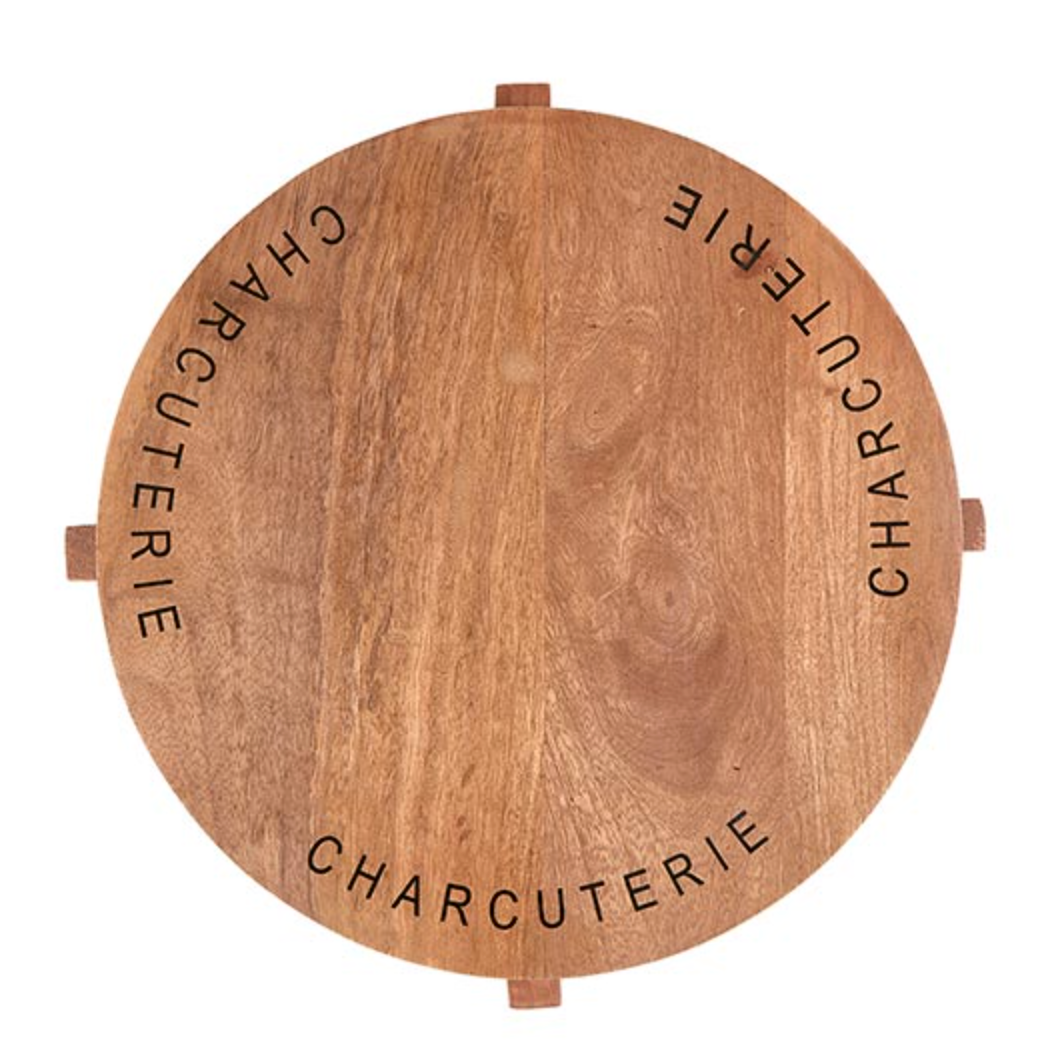 Charcuterie Pedestal Cheese Board