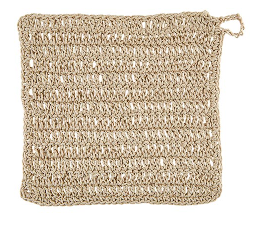 Exfoliating Hemp Washcloth & Vegan Soap