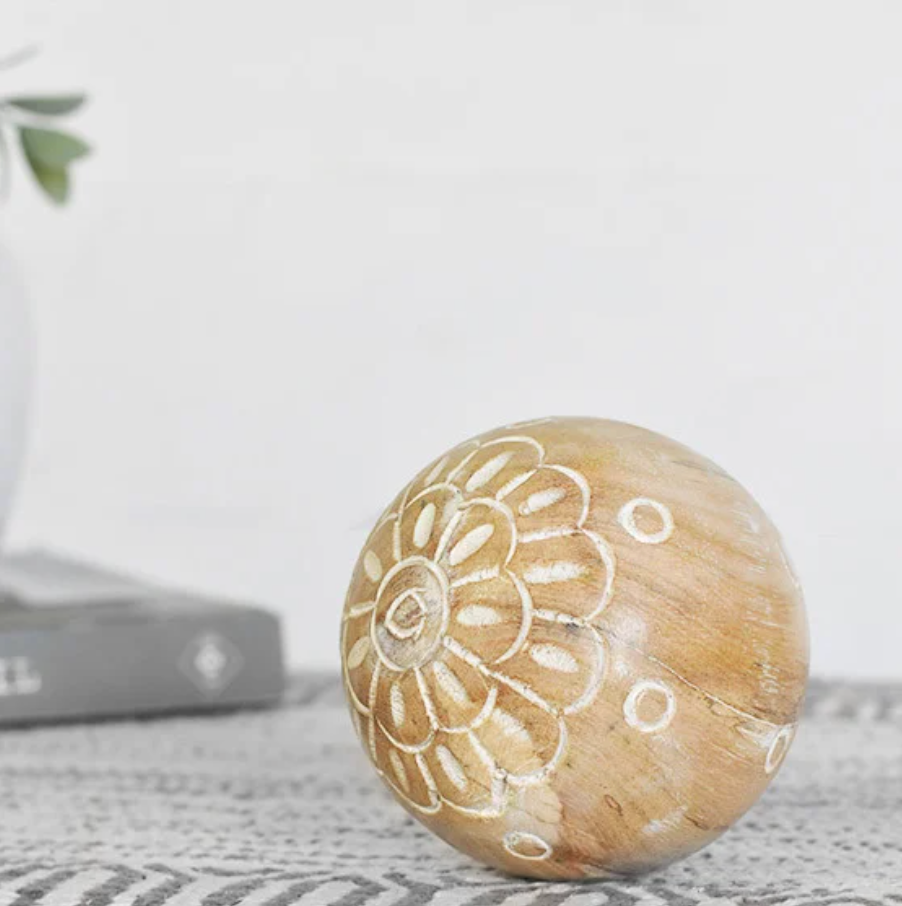 Wood Decorative Balls