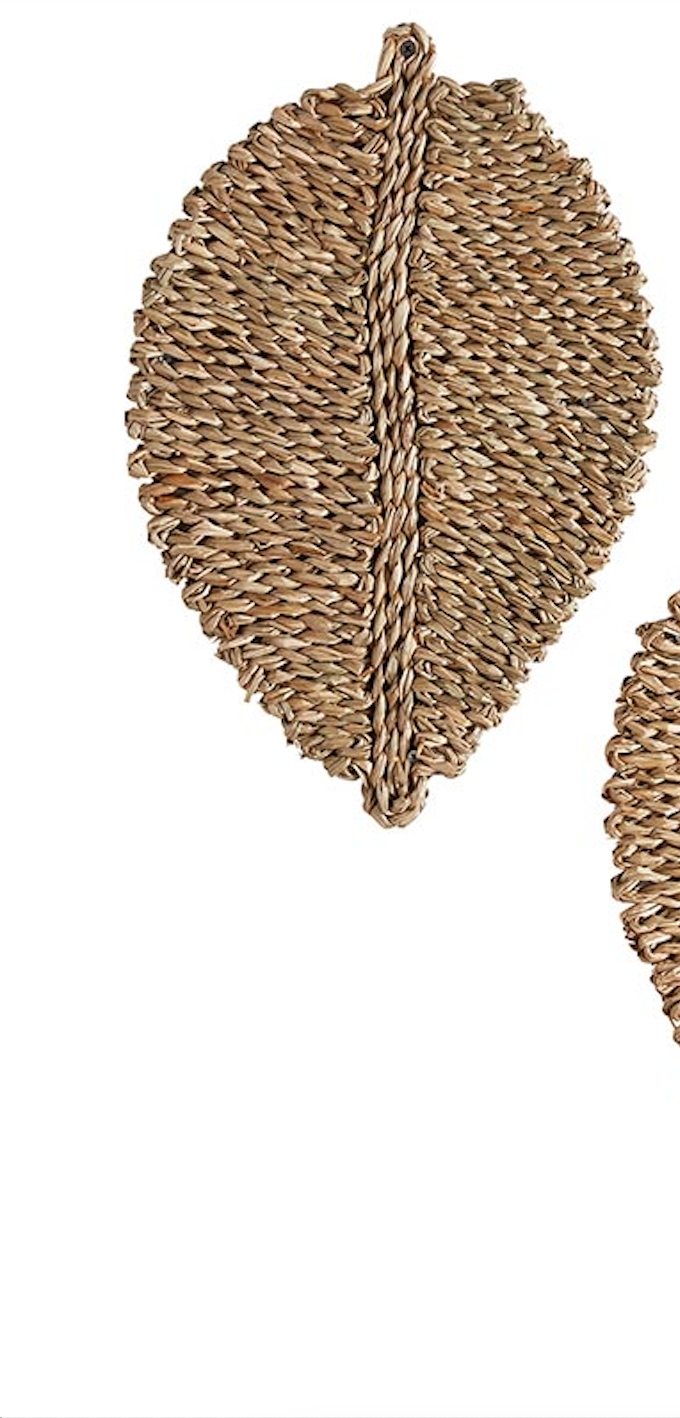 Seagrass Leaf Wall Hanging
