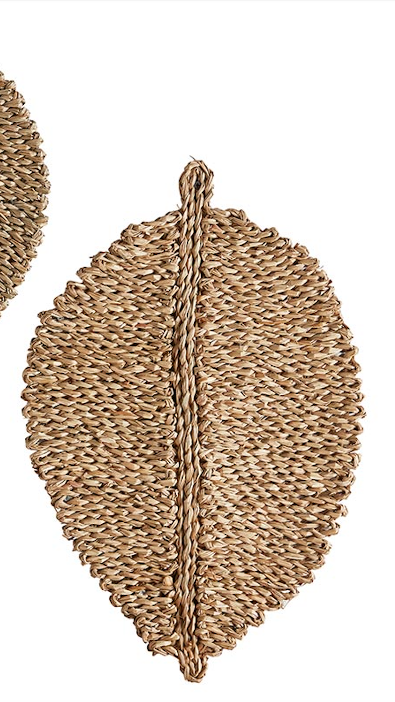 Seagrass Leaf Wall Hanging