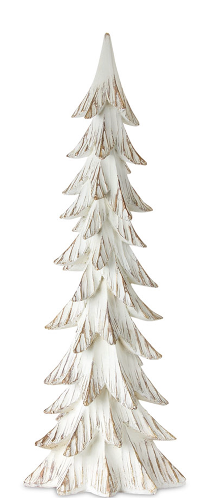 White Resin Tree