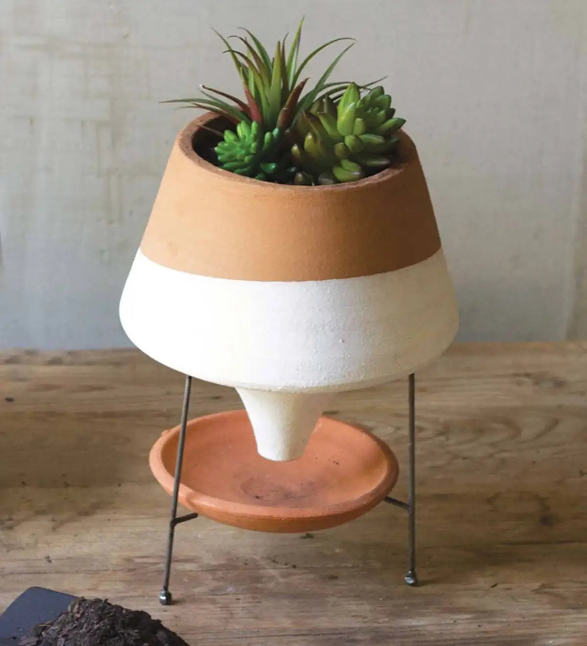 Terracotta Funnel Planter