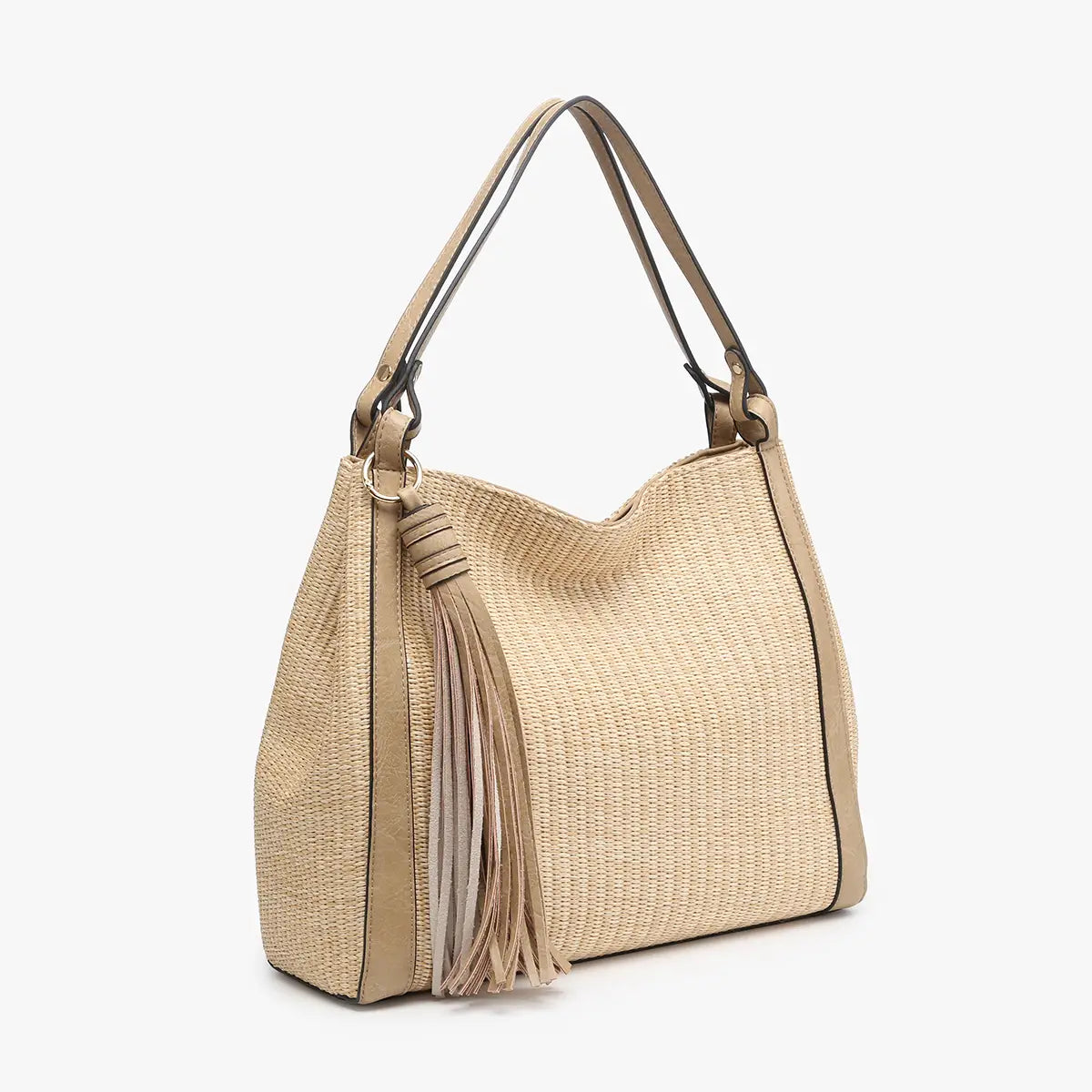 Woven Tote w/ Large Tassel