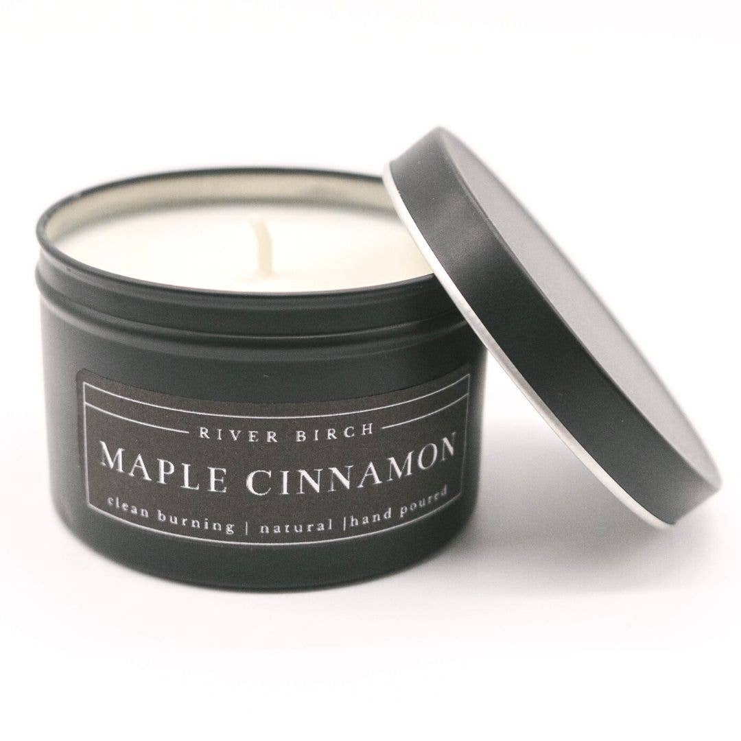 Harvest Black Tin Soy Candles