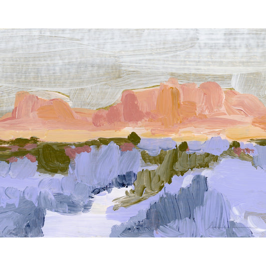 Joshua Tree Framed Canvas Print