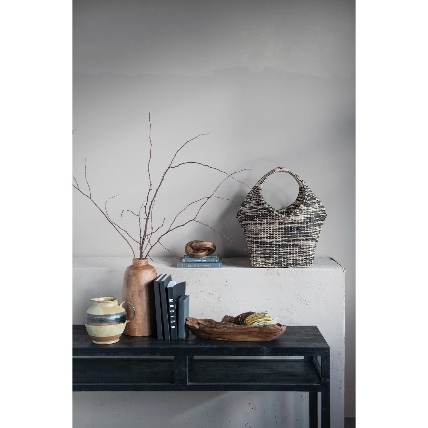 Mango Wood Chain Link Decor