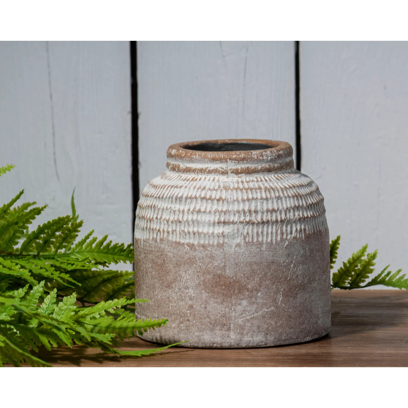 Small Distressed Terracotta Vase