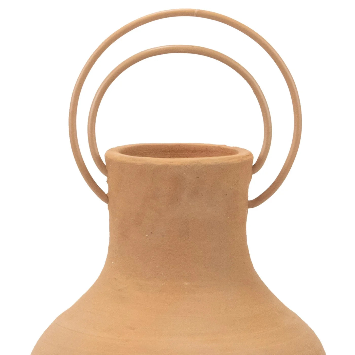 Handle Terracotta Vase