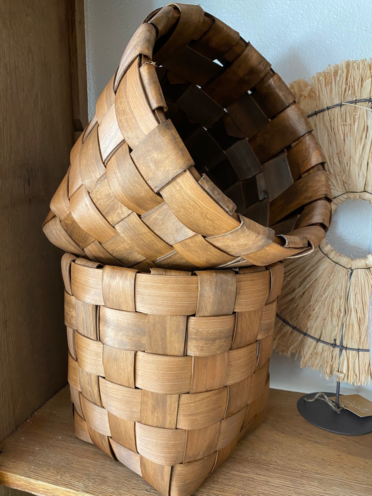 Woven Chipwood Baskets