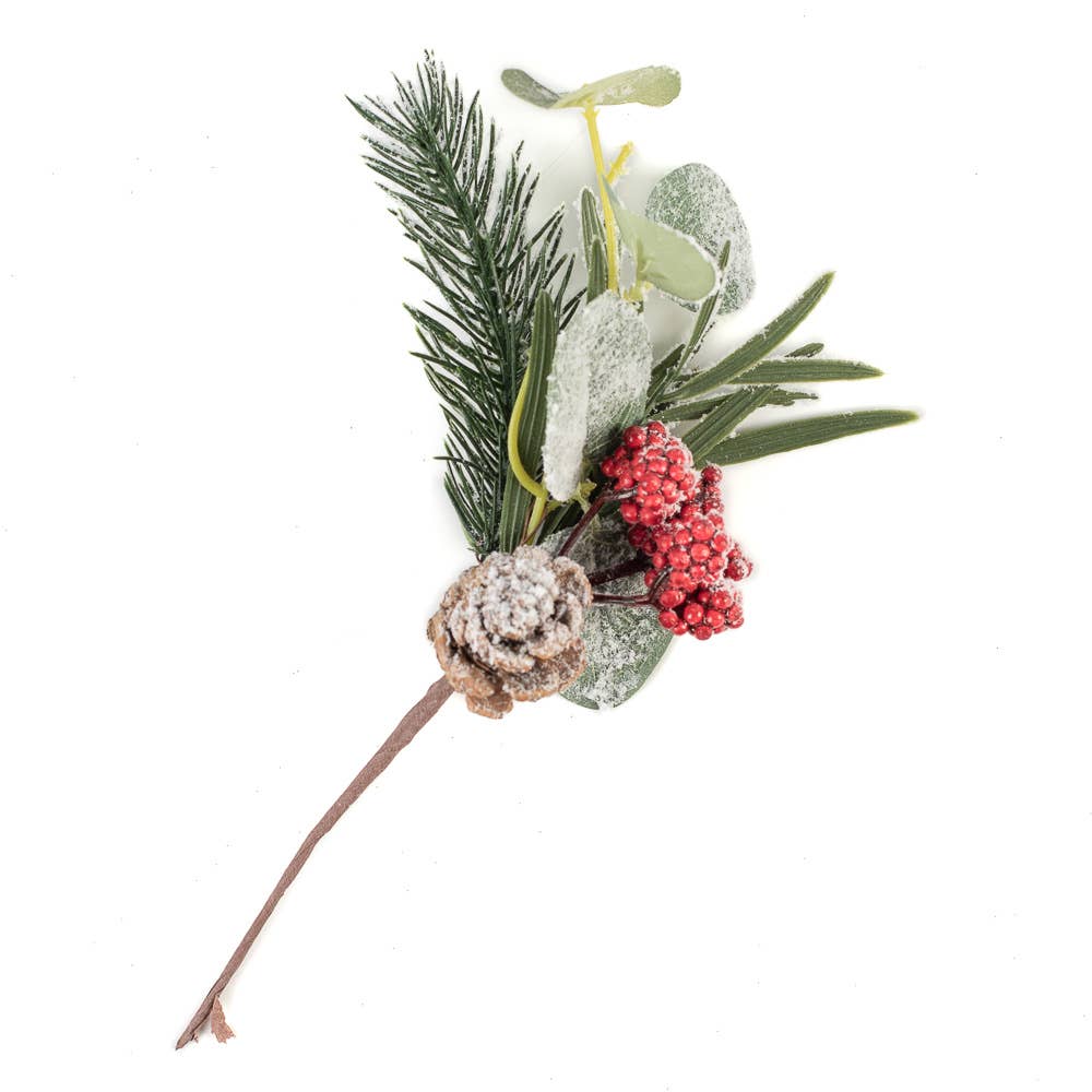 Snowy Pinecone Berry Pick