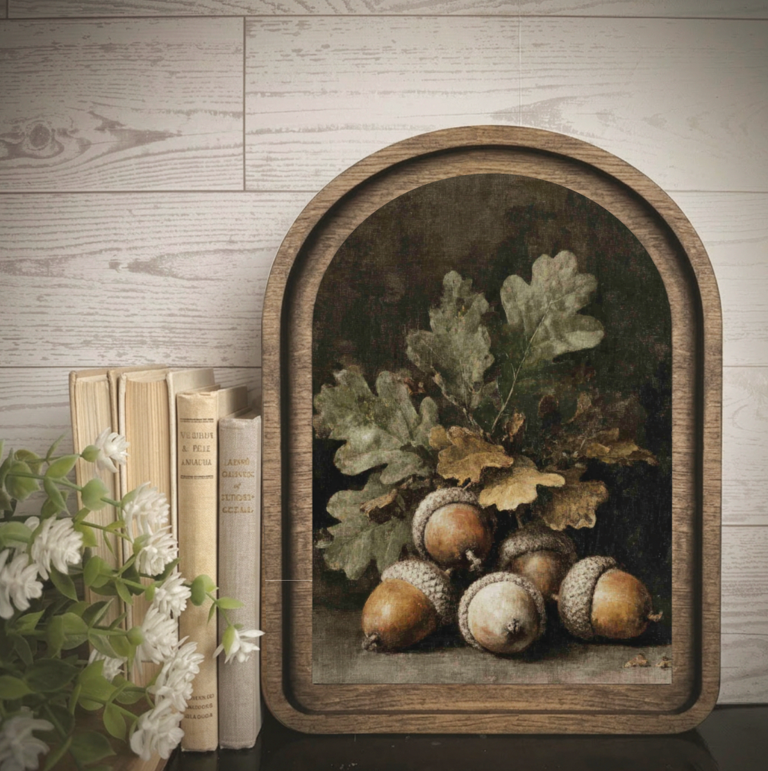 Arch Frame Art Acorn