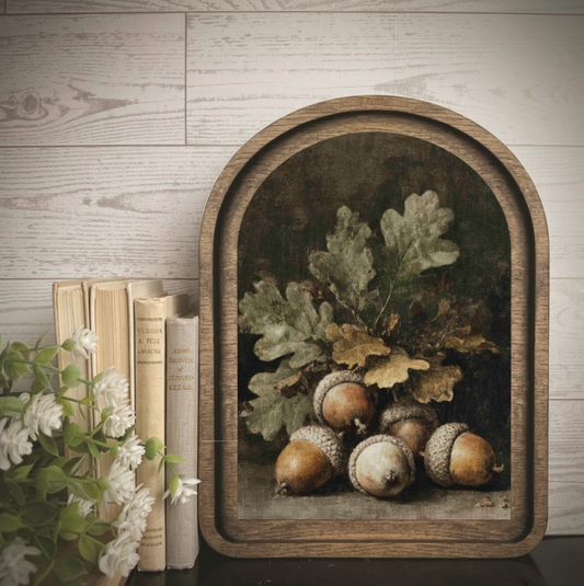 Arch Frame Art Acorn