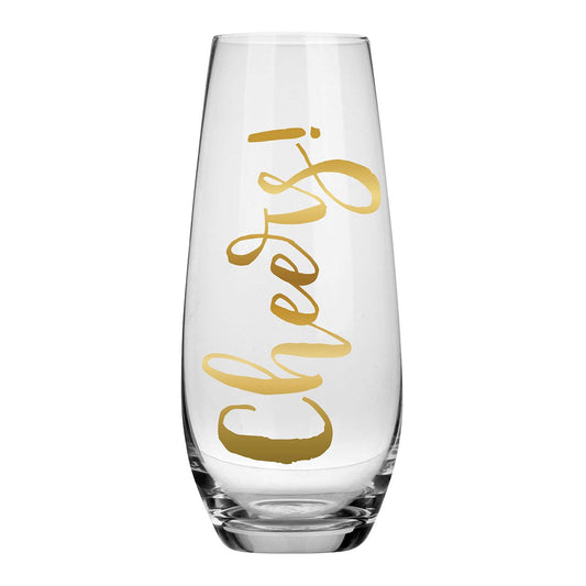 Cheers Champagne Glass