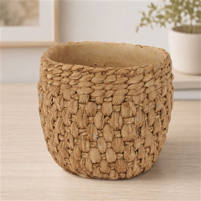 Woven Cement Planter