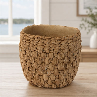 Woven Cement Planter