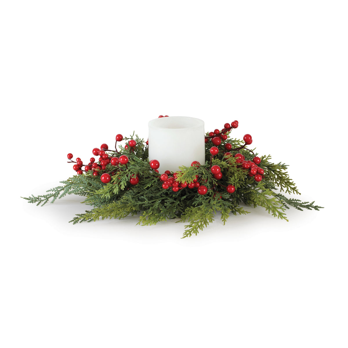 Cedar Beerry Candle Ring