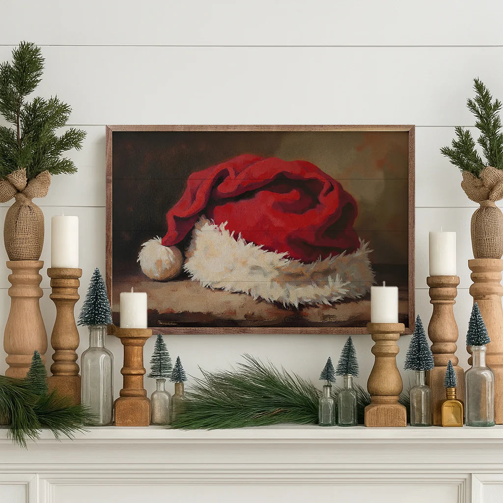 Santa's Hat Framed Print