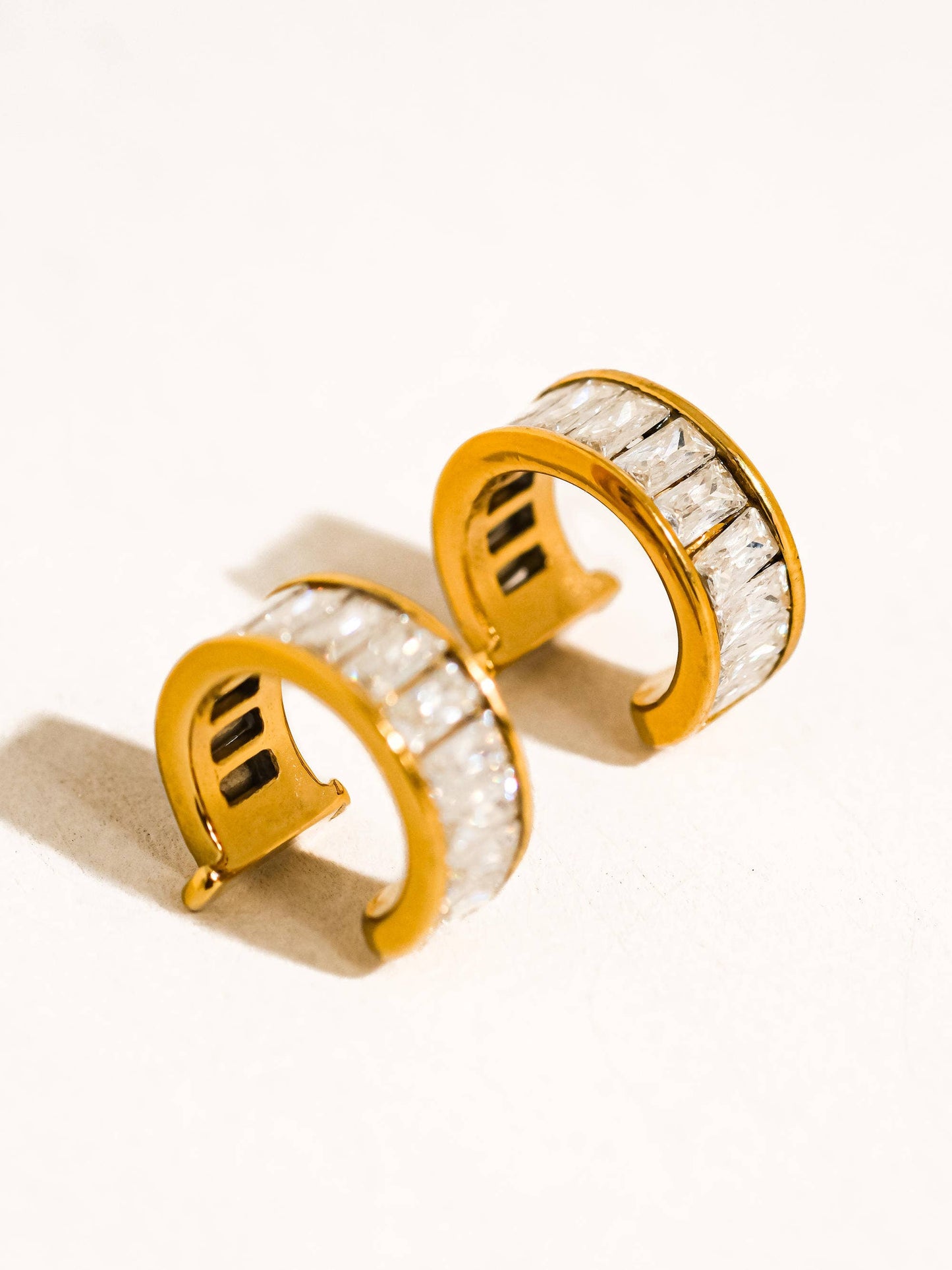 Baguette Gold Non-Tarnish Ear Cuff