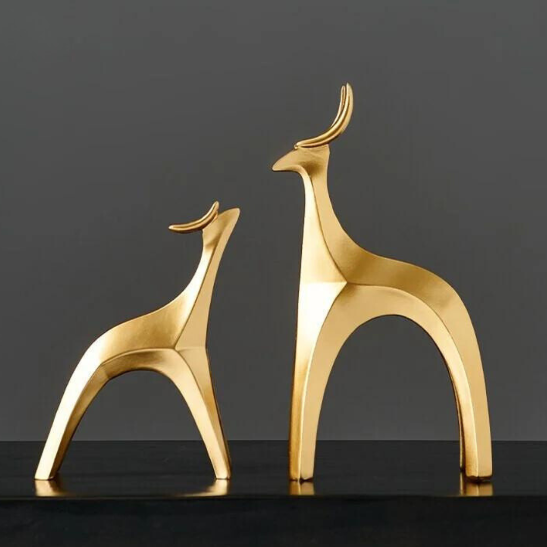 Gold Modern Deer