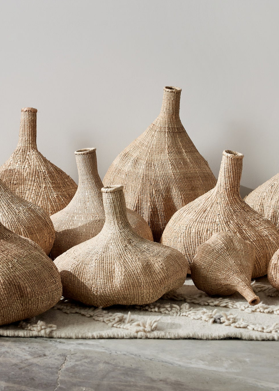 Long-Necked Ilala Garlic Gourd Basket (ONLINE EXCLUSIVE)
