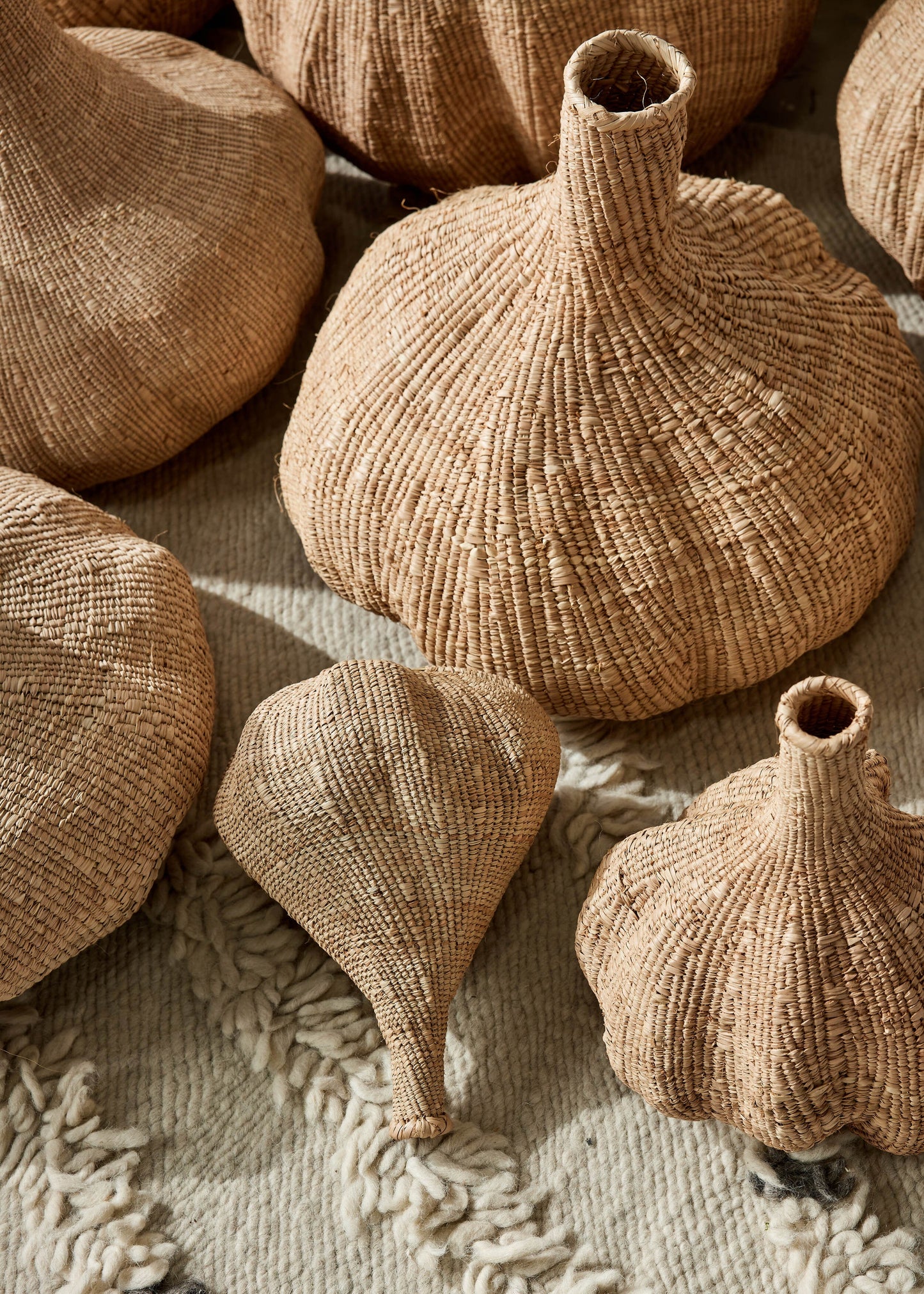 Long-Necked Ilala Garlic Gourd Basket (ONLINE EXCLUSIVE)