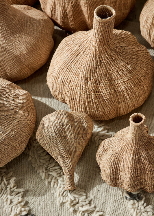 Long-Necked Ilala Garlic Gourd Basket (ONLINE EXCLUSIVE)