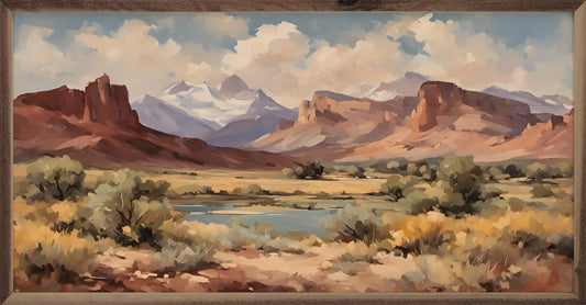 Red Rock Framed Art (Online Exclusive) (Copy)