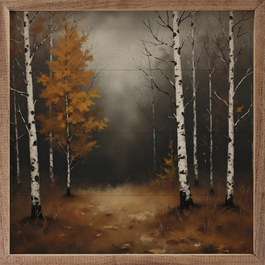 Birch Tree Framed Art