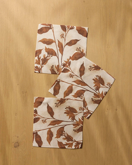 Geometry Fall Dishcloth Set
